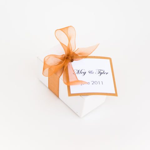 Favor Boxes- 2 or 4 Truffles