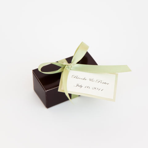 Favor Boxes- 2 or 4 Truffles