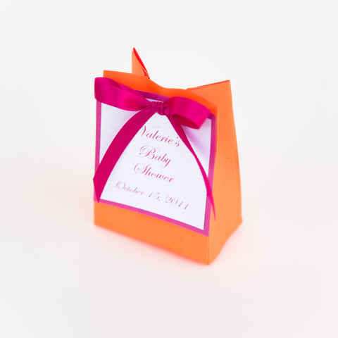 Personalized Handmade Favor Bags- 2 Truffles