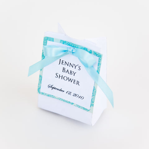 Personalized Handmade Favor Bags- 2 Truffles