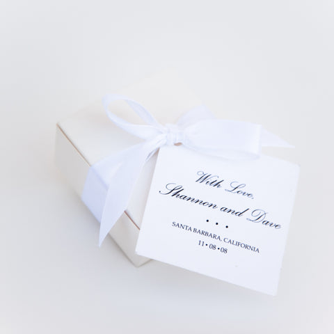 Favor Boxes- 2 or 4 Truffles