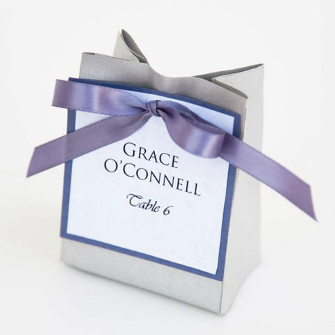 Personalized Handmade Favor Bags- 2 Truffles