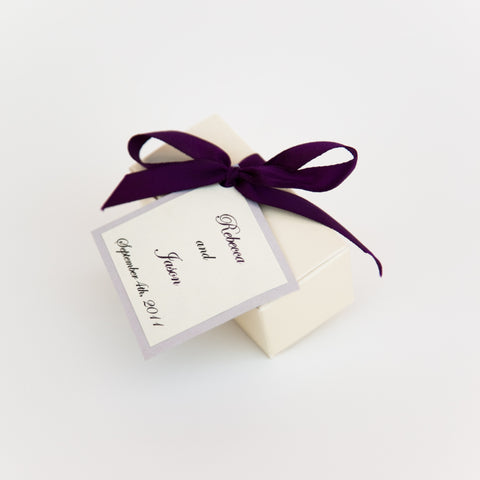 Favor Boxes- 2 or 4 Truffles