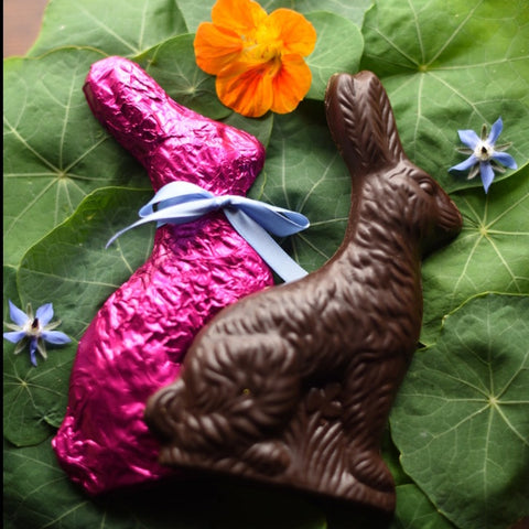 Dark Chocolate Circus Bunny