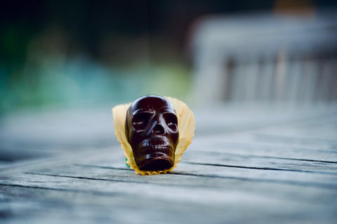 Dark Chocolate Morrocan Skull